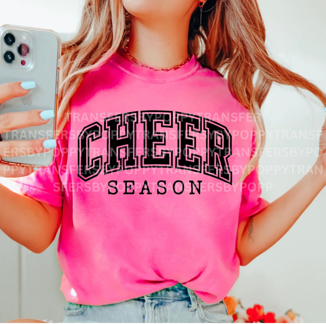 Bright Pink Graphic T- Shirt | Cheer Season