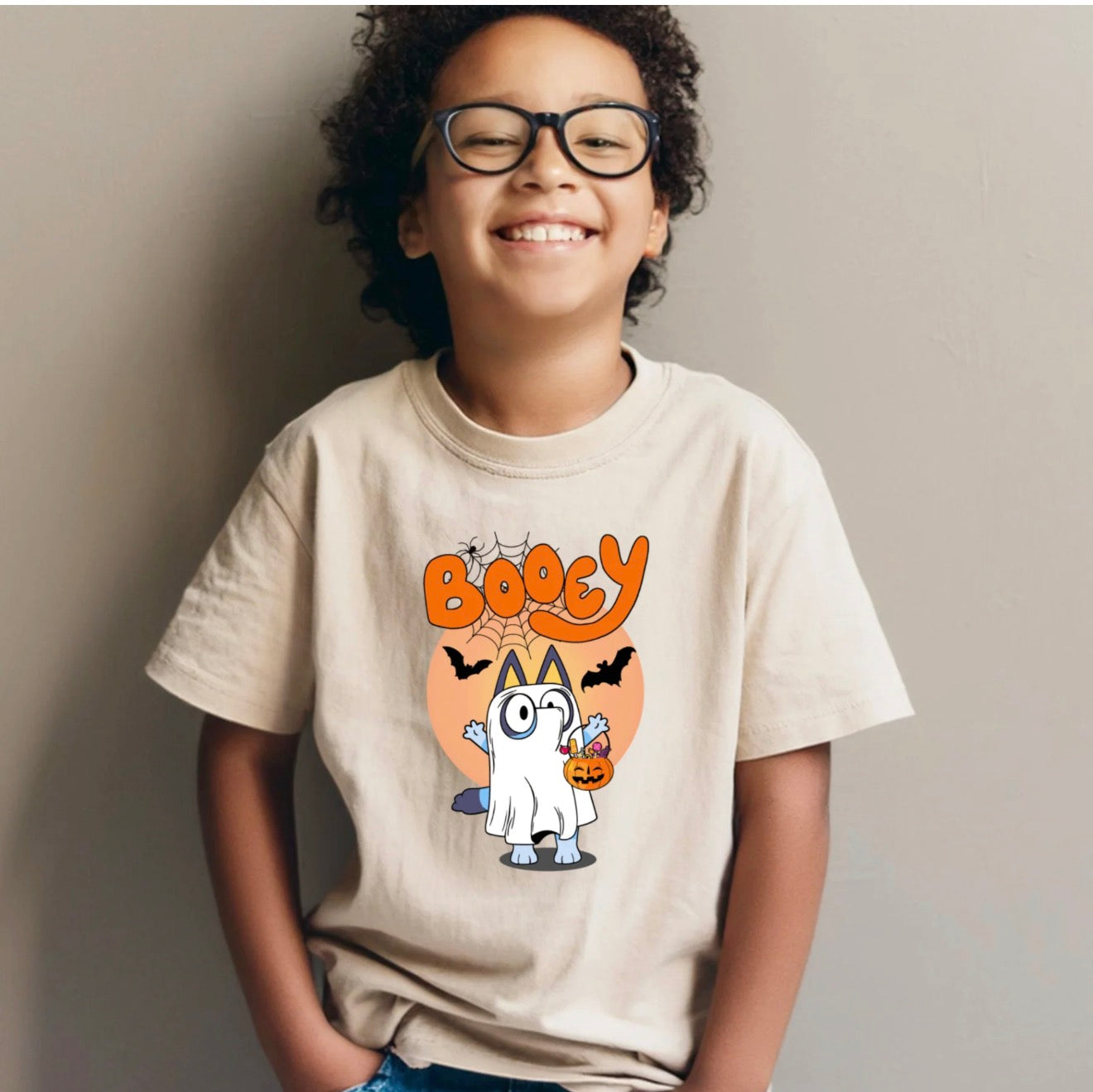 Youth Halloween Booey Ghost Shirt!