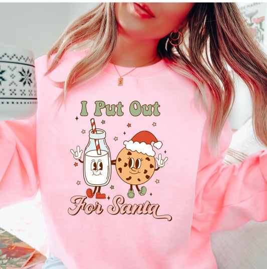 Crew Long Sleeve Sweatshirt- Holiday Humor - Adult Fun - Christmas Sweater